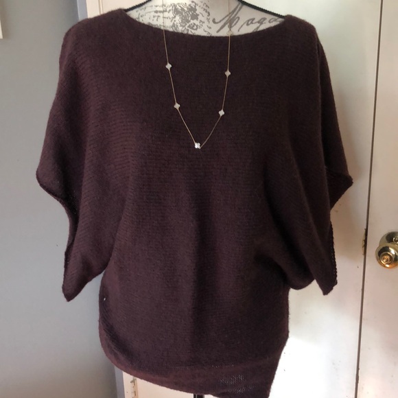 CAbi Pull Over Short Sleeve Sweater, size M - Picture 1 of 6